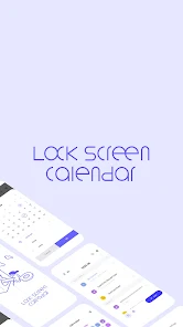 تحميل تطبيق LockScreen Calendar مهكر Apk للاندرويد والايفون 2025 اخر اصدار مجانا