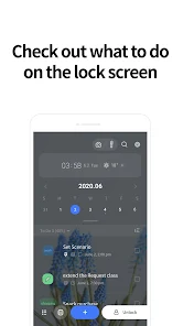 تحميل تطبيق LockScreen Calendar مهكر Apk للاندرويد والايفون 2025 اخر اصدار مجانا