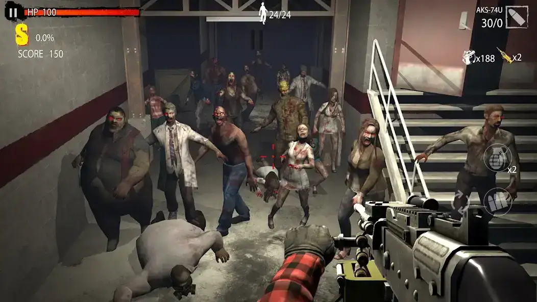 تحميل لعبة Zombie Hunter D-Day مهكرة للأندرويد APK أخر إصدار 2027 مجانًا