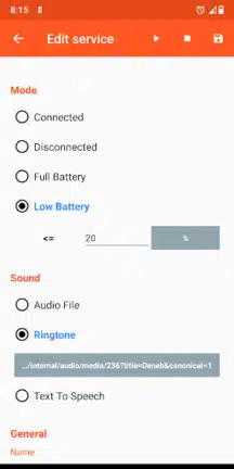 تحميل تطبيق Battery Sound Notification مهكر للأندرويد APK أخر إصدار 2027 مجانًا