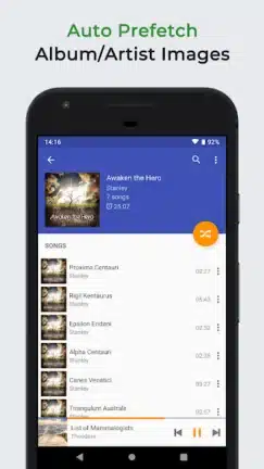 تحميل تطبيق Omnia Music Player مهكر للأندرويد APK أخر إصدار 2027 مجانًا