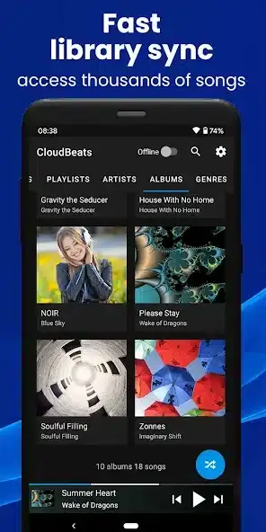 تنزيل برنامج CloudBeats مهكر للأندرويد APK أخر إصدار 2027 مجانًا