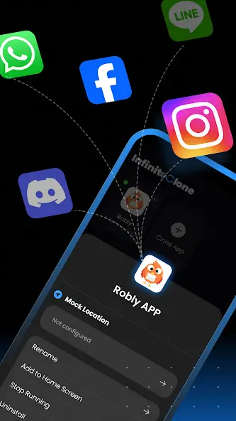 تنزيل تطبيق InfiniteClone مهكر للأندرويد APK أخر إصدار 2027 مجانًا